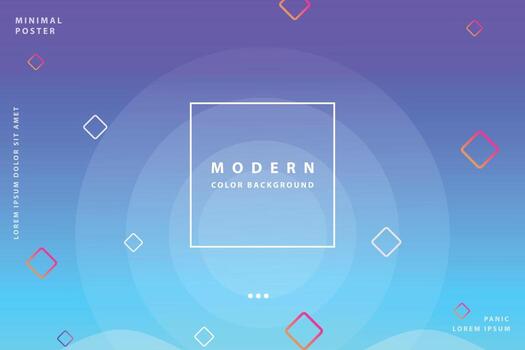 abstract background banner with color creative digital light modern vector