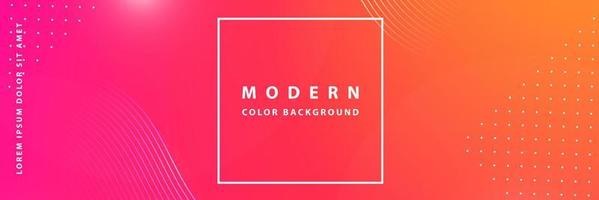 abstract background banner with color creative digital light modern vector