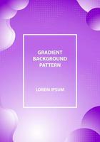 banner gradient background modern with colorful style gradient color vector