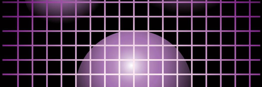 banner template design with header interface gradient style vector