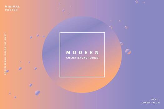 abstract background banner with color creative digital light modern vector