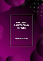 banner gradient background modern with colorful style gradient color vector