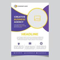 business flyer design vector