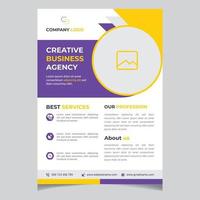 business flyer design vector