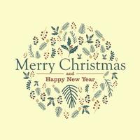 merry christmas icon free vector