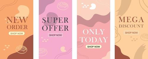 banner sale templates free vector for social media