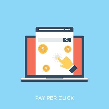 Pay Per Click vector