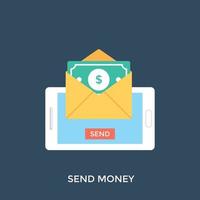 Send Money Concepts vector