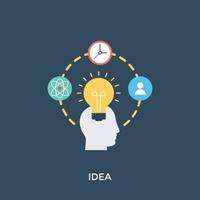 Idea Planning Concepts vector