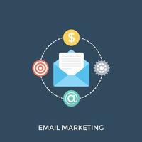 Email Marketing Concepts vector