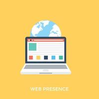 Web Presence Concepts vector