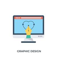 Graphic Design Concepts vector