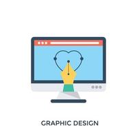 Graphic Design Concepts vector