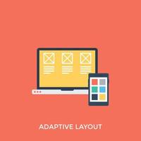 Adaptive Layout Concepts vector