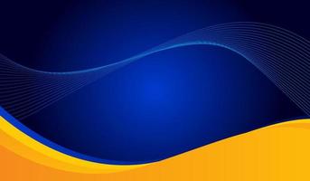 abstract background yellow and blue vector