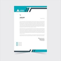 Corporate Letterhead  Design vector