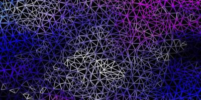 Dark pink, blue vector gradient polygon wallpaper.