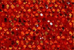 Light Red, Yellow vector template with lava shapes.