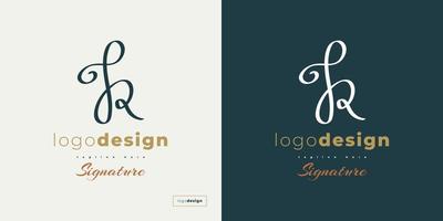 K Initial Logo Design with Handwriting Style. Letter K Signature Logo or Symbol for Wedding, Fashion, Jewelry, Boutique, Botanical, Floral and Business Identity vector