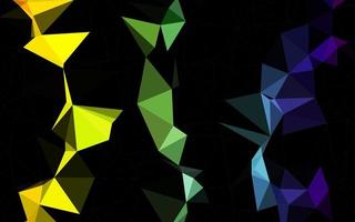 Light Multicolor, Rainbow vector low poly texture.