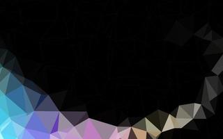 Light Multicolor, Rainbow vector polygon abstract layout.