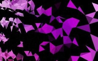 Light Purple vector polygonal background.