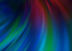 Dark Blue, Red vector template with bent lines.