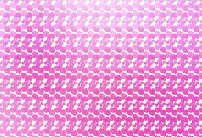 Fondo de vector rosa claro con líneas abstractas.