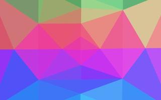 Light Multicolor, Rainbow vector polygonal background.