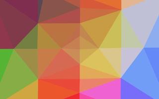 Light Multicolor, Rainbow vector low poly layout.