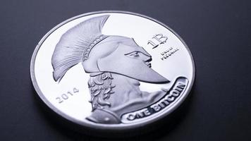 Titan Crypto currency coin photo