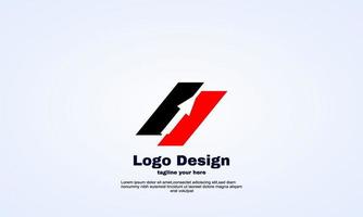 Plantilla de diseño de flecha de logotipo de empresa de idea abstracta vector