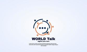 vector abstract world forum logo designs concept template