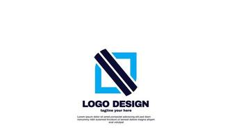 stock abstract simple networking logo corporate company business and branding design vector