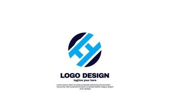 stock abstract illustration elegant networking logo corporate company business and branding design vector