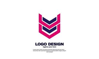 stock vector creative company business building simple idea design logo element branding identity design