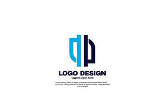 stock abstract simple networking logo corporate company business and branding design template vector