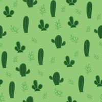 Kaktus pattern Background vector