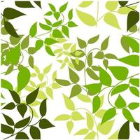 vector seamless pattern leaf