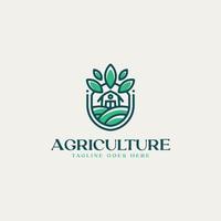 Agriculture Farm Barn Logo Template vector