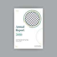 Corporate business annual report cover, business brochure cover or flyer design. Leaflet presentation. Catalog with Abstract geometric background. Modern publication poster magazine, layout, template vector