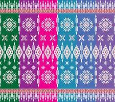 Pattern Ethnic fabric texture Geometric Vector Aztec oriental illustration retro ceramic tile
