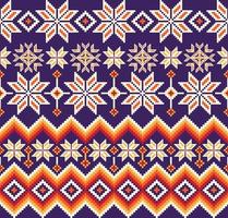 Pattern Ethnic fabric texture Geometric Vector Aztec oriental illustration retro ceramic tile