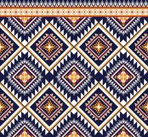 Pattern Ethnic fabric texture Geometric Vector Aztec oriental illustration retro ceramic tile