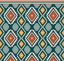 Pattern Ethnic fabric texture Geometric Vector Aztec oriental illustration retro ceramic tile