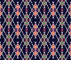 Pattern Ethnic fabric texture Geometric Vector Aztec oriental illustration retro ceramic tile