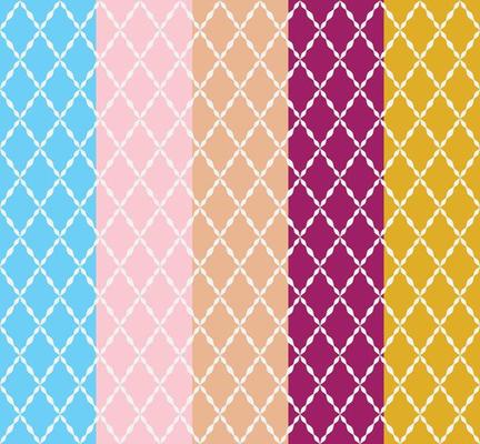 Pattern Ethnic fabric texture Geometric Vector Aztec oriental illustration retro ceramic tile