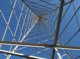transmission line tower photo