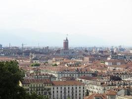 Aerial view of Turin photo