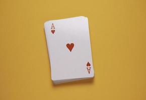 Set of a playing cards photo